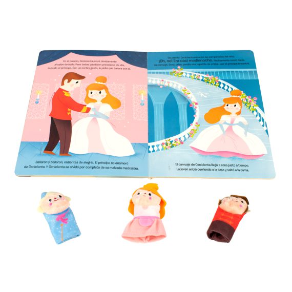 Libro Infantil: Un cuento con Titeres Cenicienta