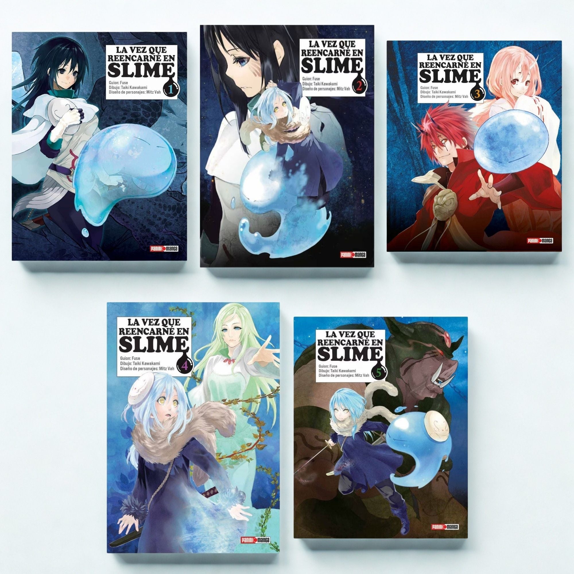 La vez que reencarné en Slime | Set Coleccionable Volúmenes 1–5