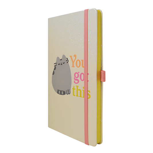 Libreta PUSHEEN YOU GOT THIS, 192 páginas Hojas Rayadas