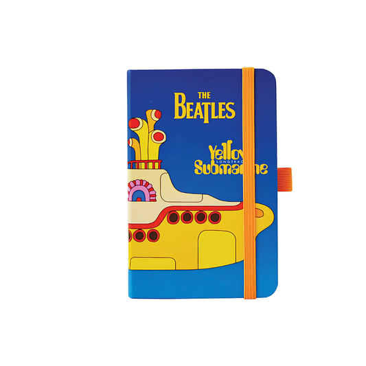 Libreta de Bolsillo BEATLES YELLOW SUBMARINE. Rayada con 192 Paginas