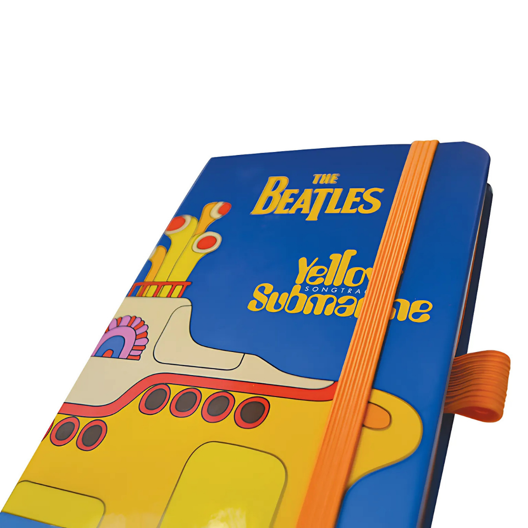 Libreta de Bolsillo BEATLES YELLOW SUBMARINE. Rayada con 192 Paginas