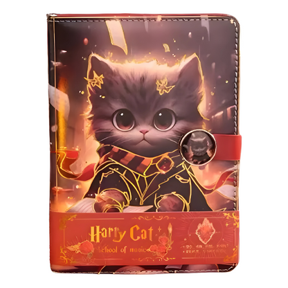 Libreta Harry Cat. Imantada Llavero Stickers Red