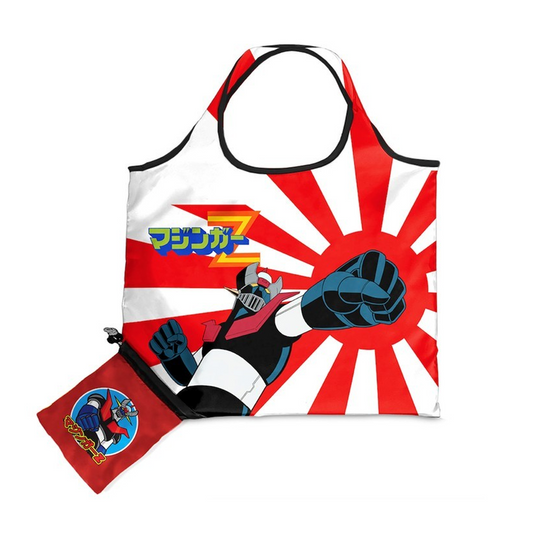 MAZINGER Z. Bolsa Plegable de Tela.