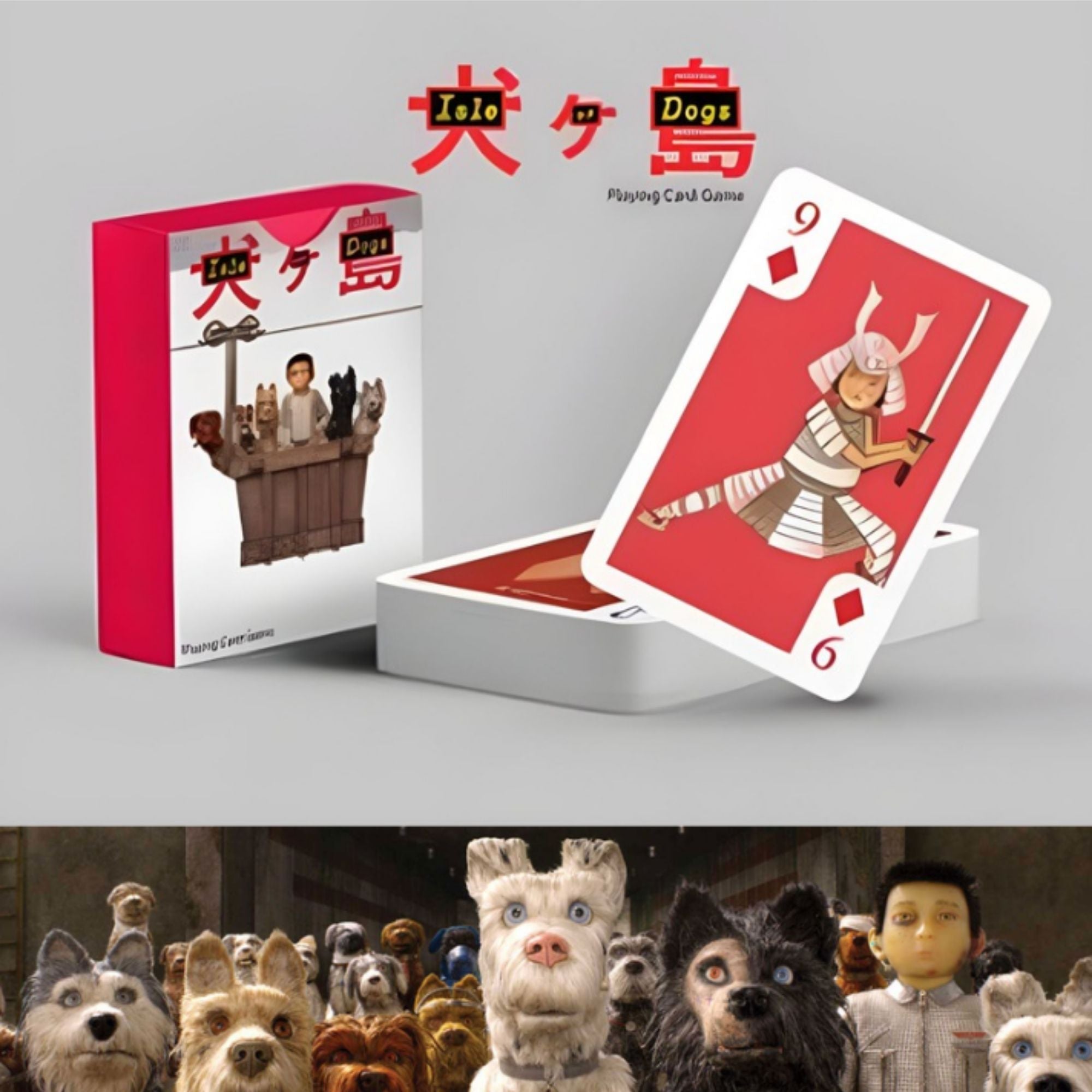 Isle of Dogs: Baraja de Naipes Coleccionable