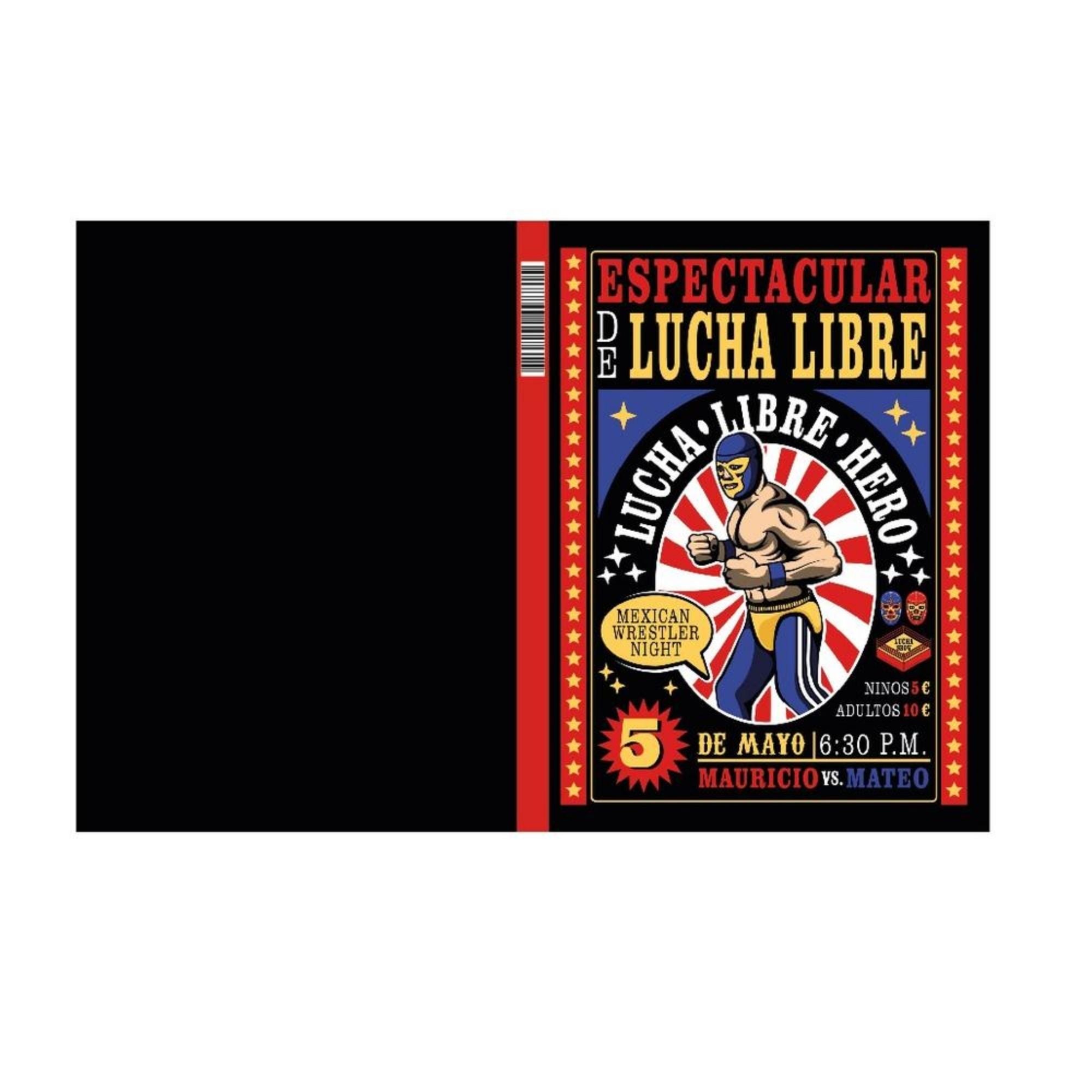 Libreta Cartel Lucha: Folklore y Acción