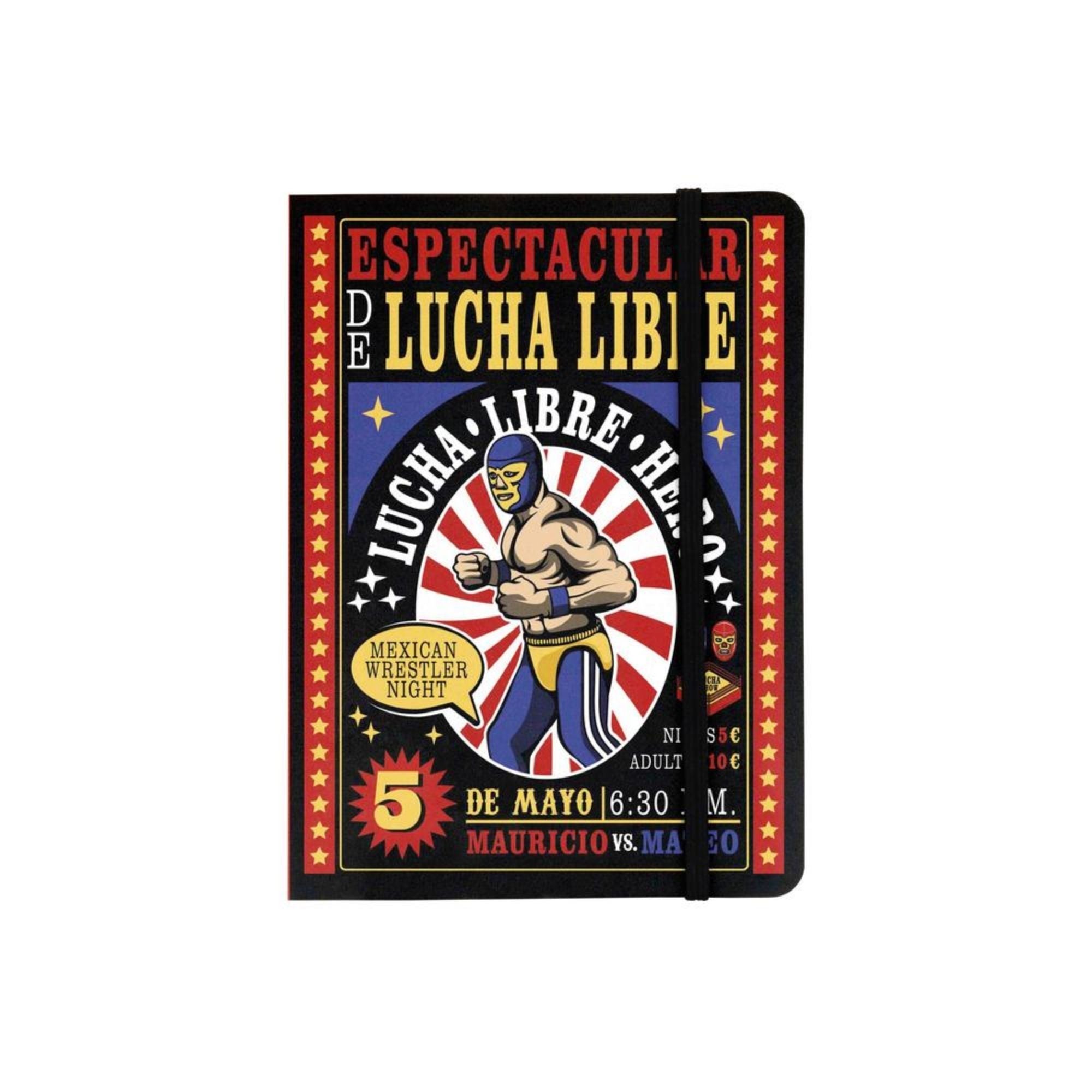 Libreta Cartel Lucha: Folklore y Acción