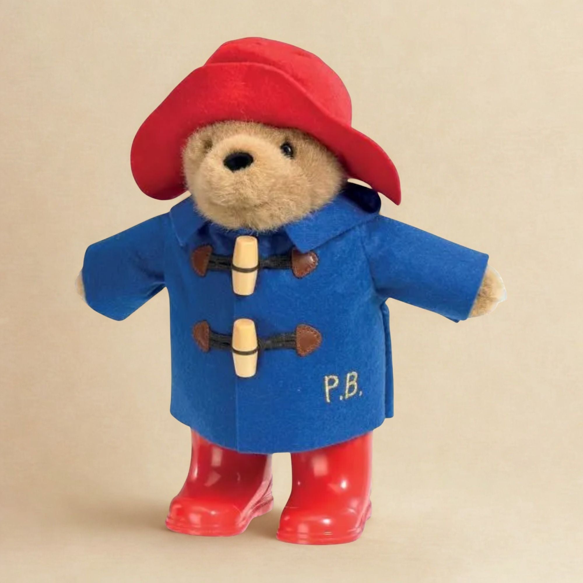 PADDINGTON BEAR PLUSH TOY WITH BOOTS — RAINBOW DESIGNS