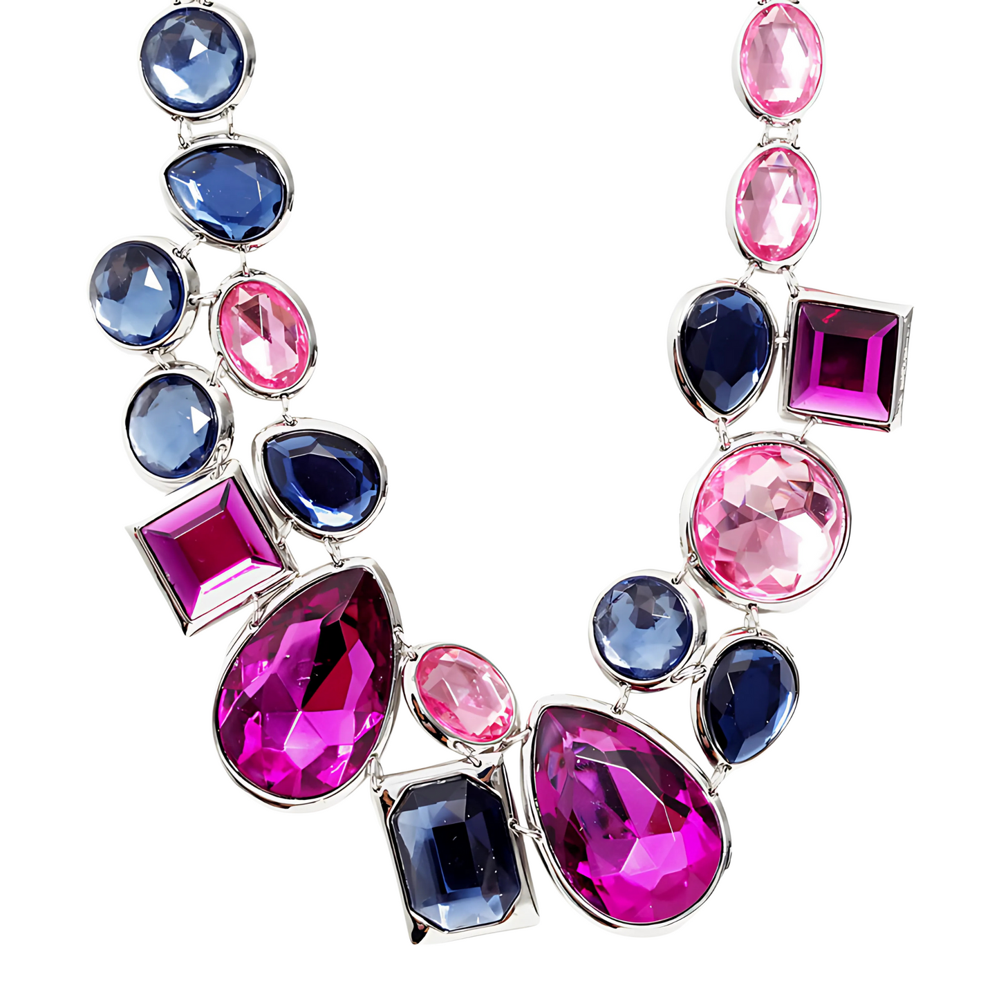Collar Gema Imperial Multipiedras - Angor
