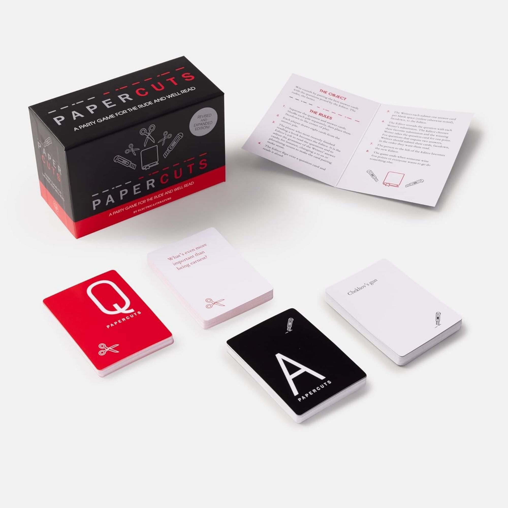 Papercuts: El Juego de Cartas para Bibliófilos