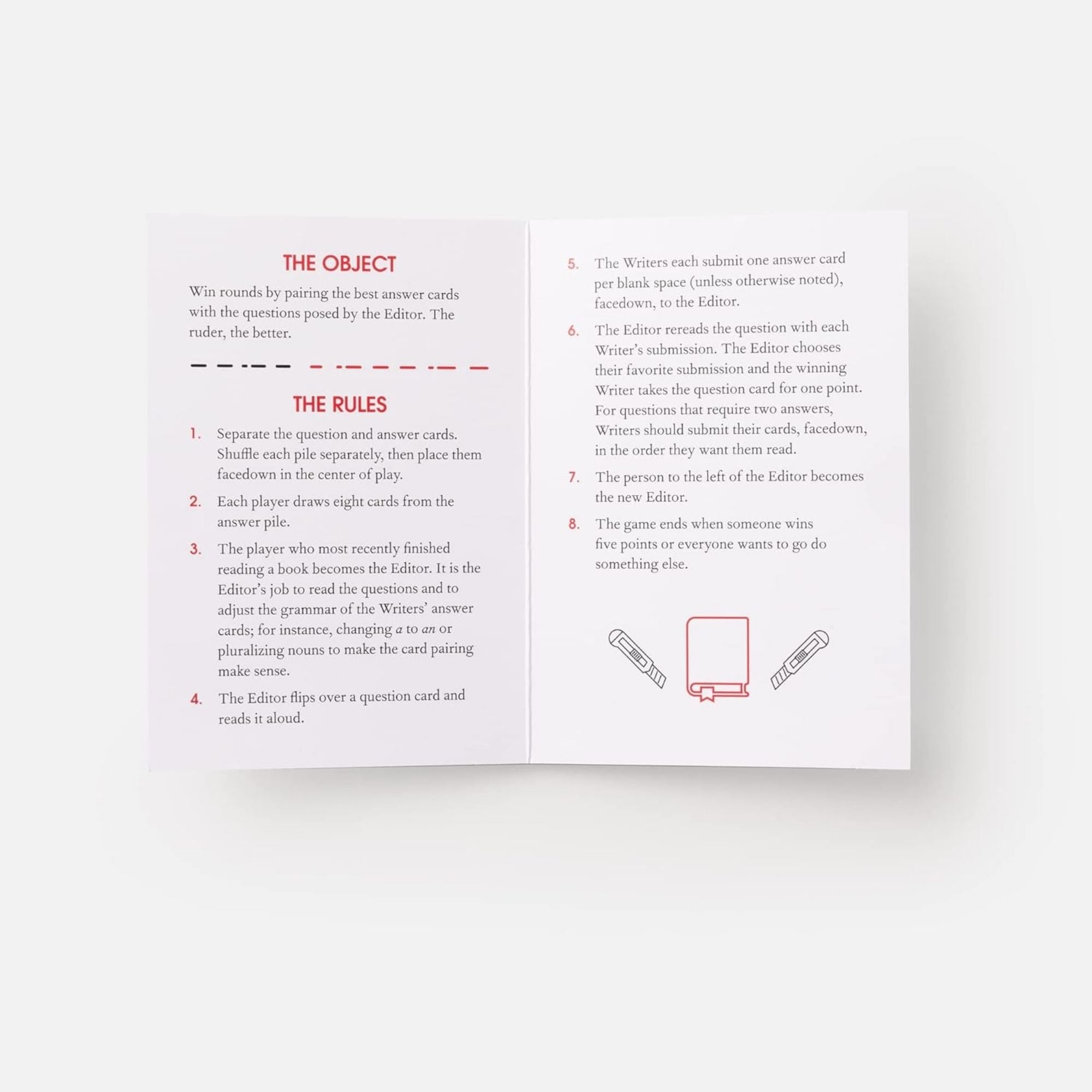 Papercuts: El Juego de Cartas para Bibliófilos