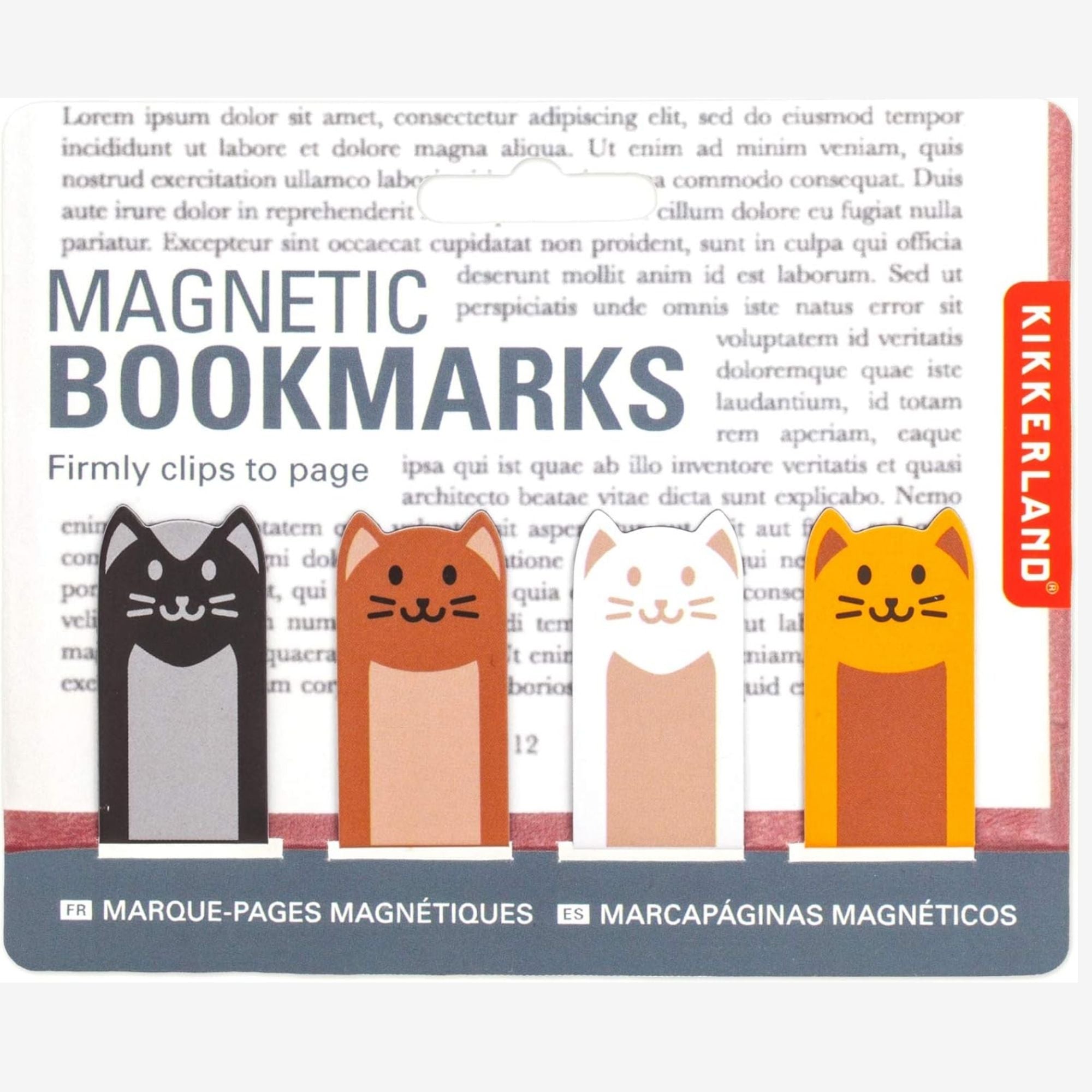 Set Separadores Magnéticos de Gatos — 4 modelos