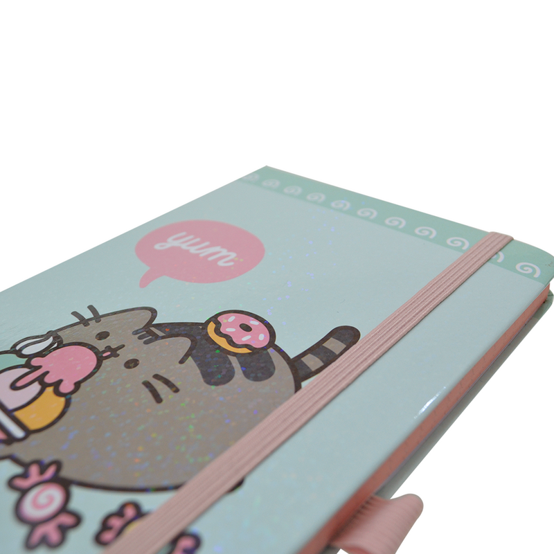 Libreta PUSHEEN YUM. 192 páginas Hojas Rayadas