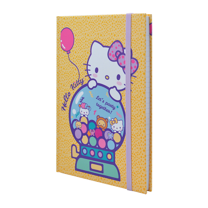 Libreta HELLO KITTY Let's Party Together! 160 páginas decoradas