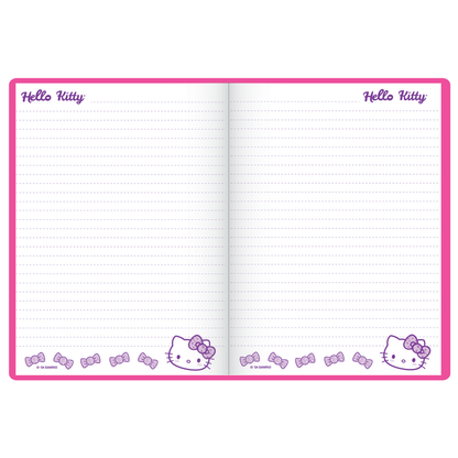 Libreta HELLO KITTY HAPPY. 160 páginas decoradas
