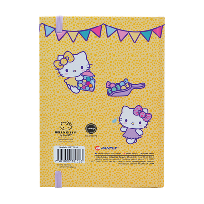 Libreta HELLO KITTY Let's Party Together! 160 páginas decoradas
