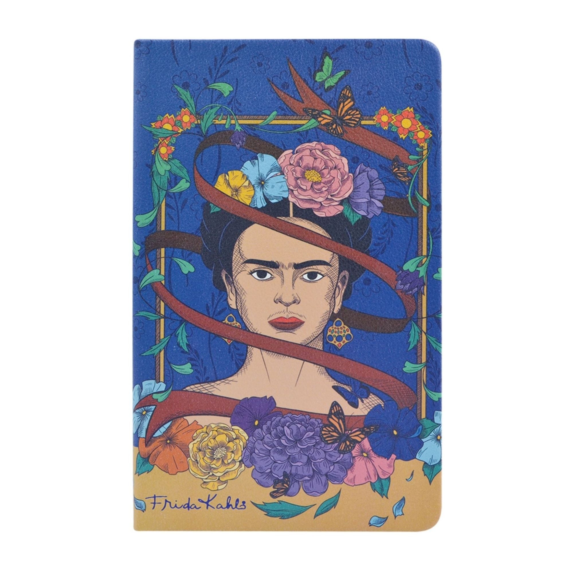 Libreta Frida Kahlo Azul: Vitalidad y Sangre