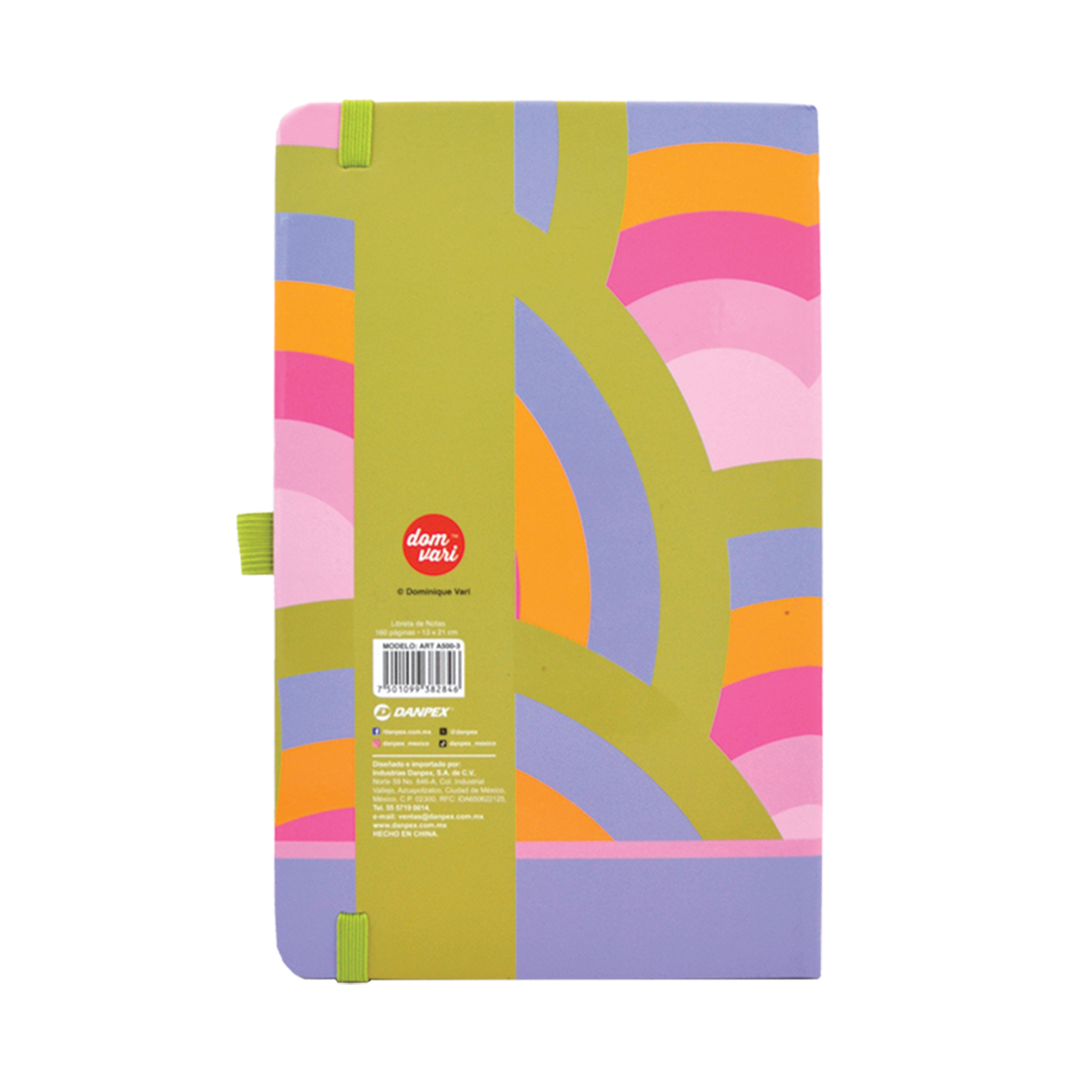 Libreta ETTA VEE POSITIVE MIND. 160 páginas Hojas Rayadas
