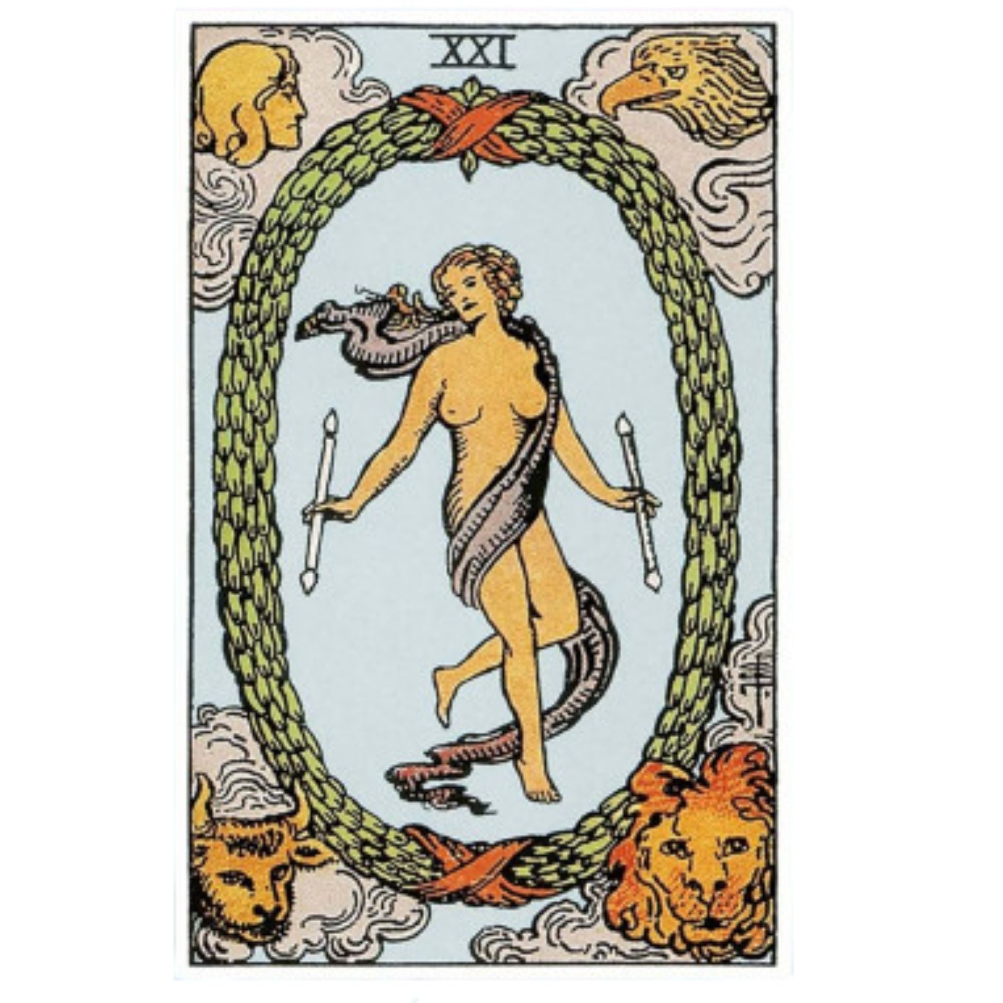 Bolso con Cremallera Tarot Rider-Waite