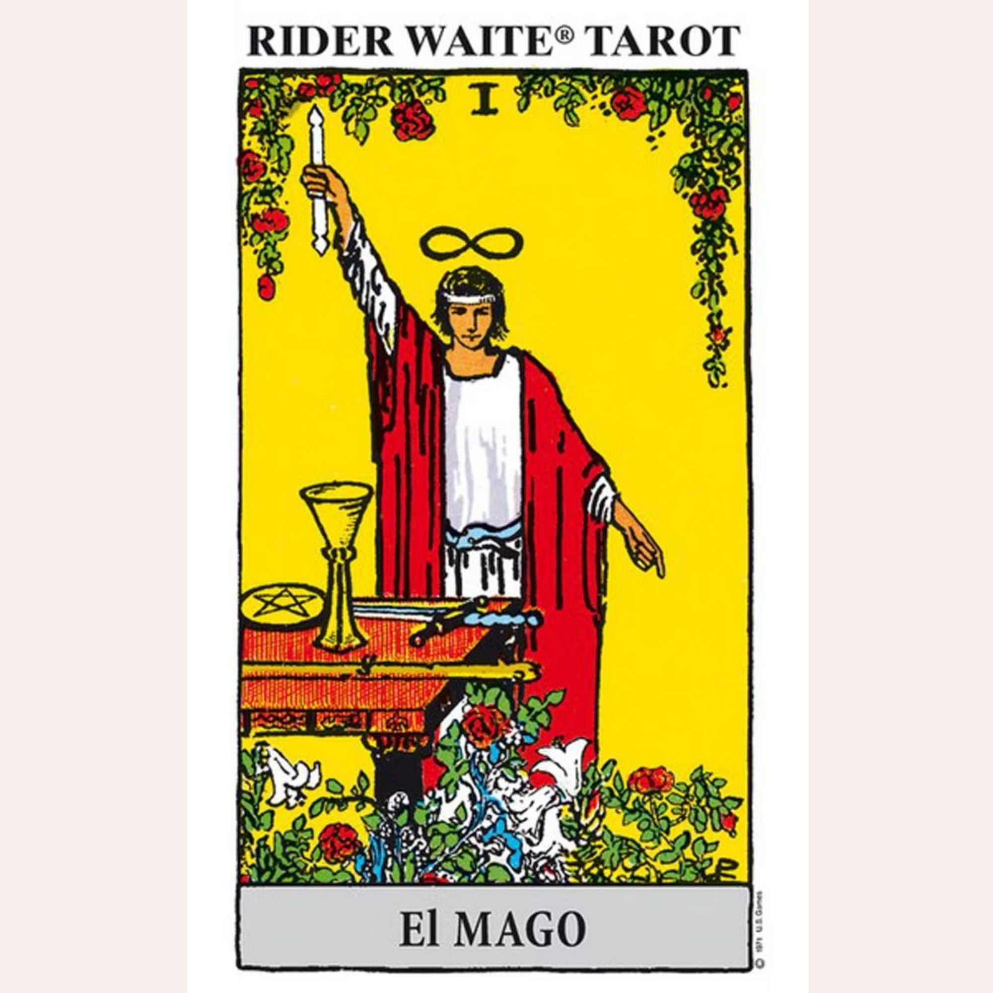 Bolso con Cremallera Tarot Rider-Waite