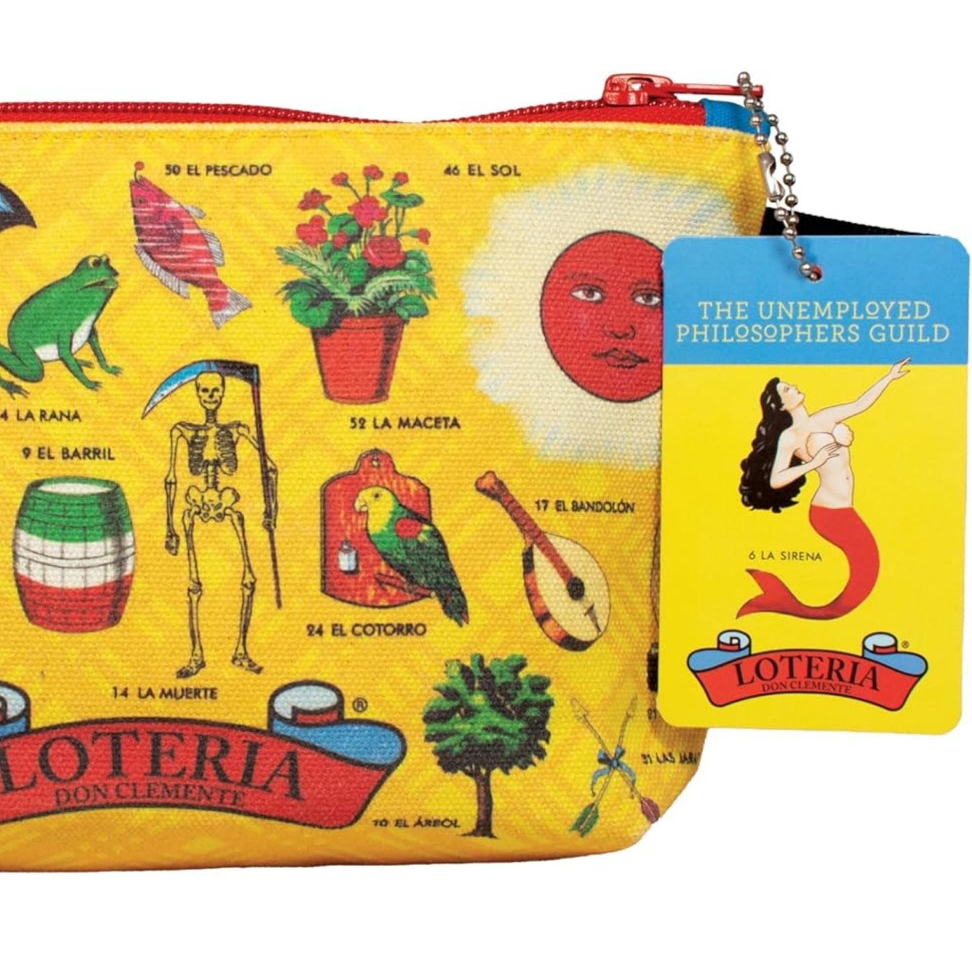Bolso con Cremallera Loteria — ilustraciones iconicas