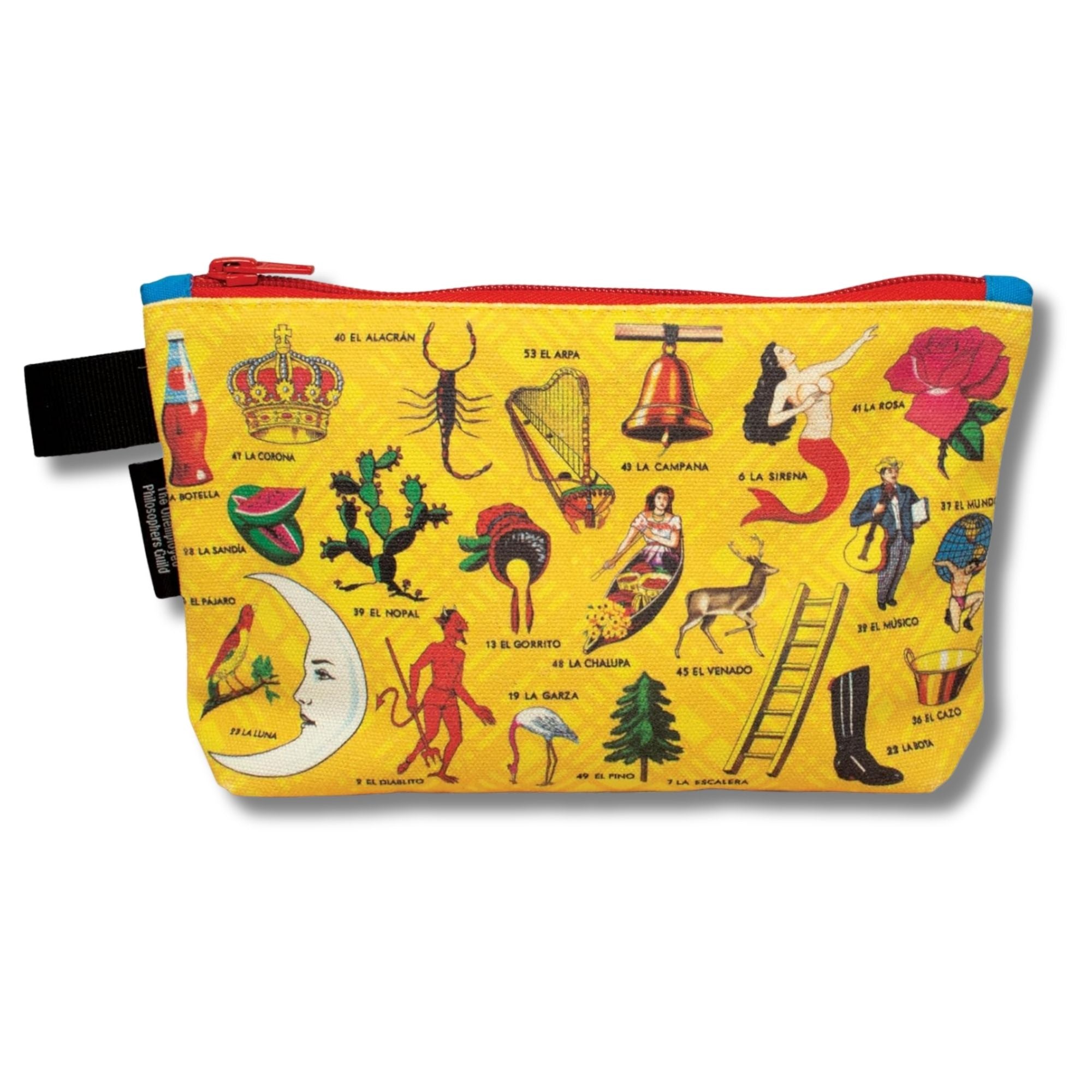 Bolso con Cremallera Loteria — ilustraciones iconicas