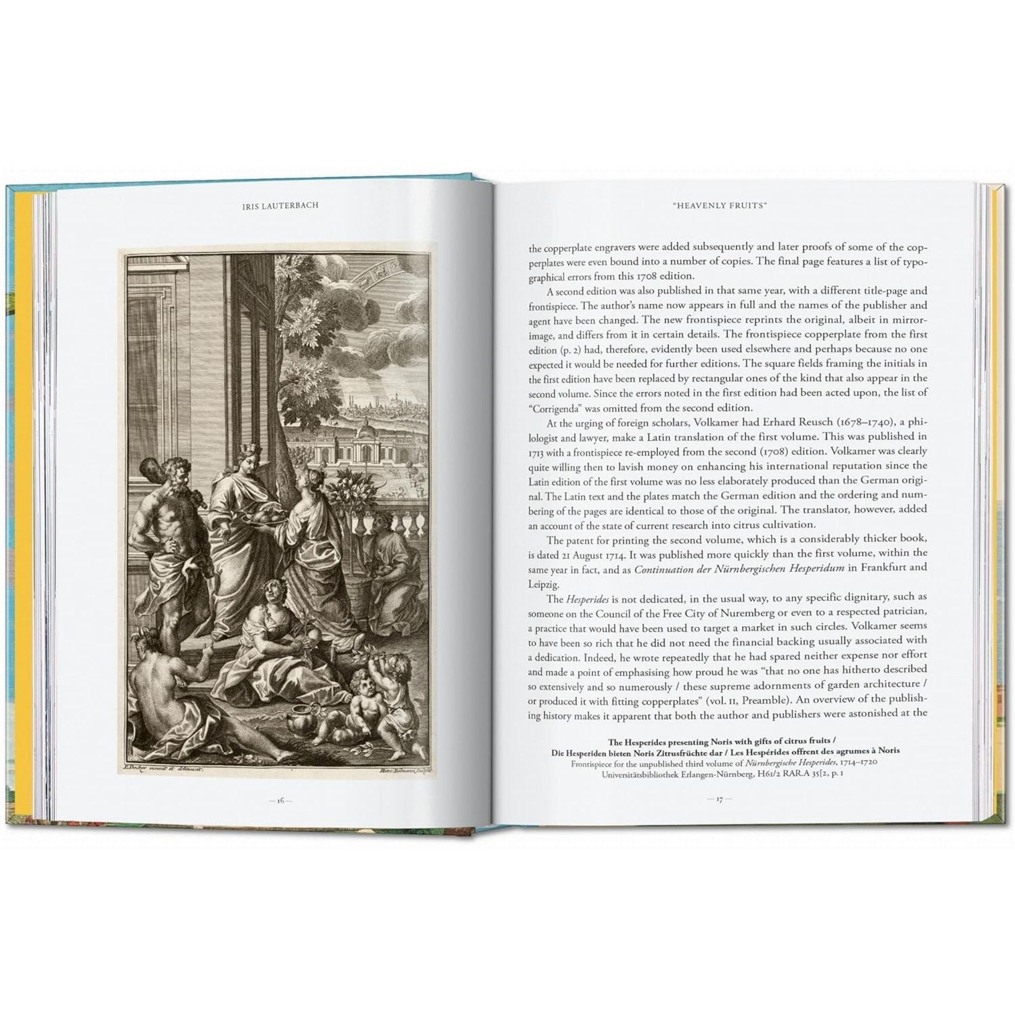 J. C. Volkamer. the Book of Citrus Fruits. 45th Ed.