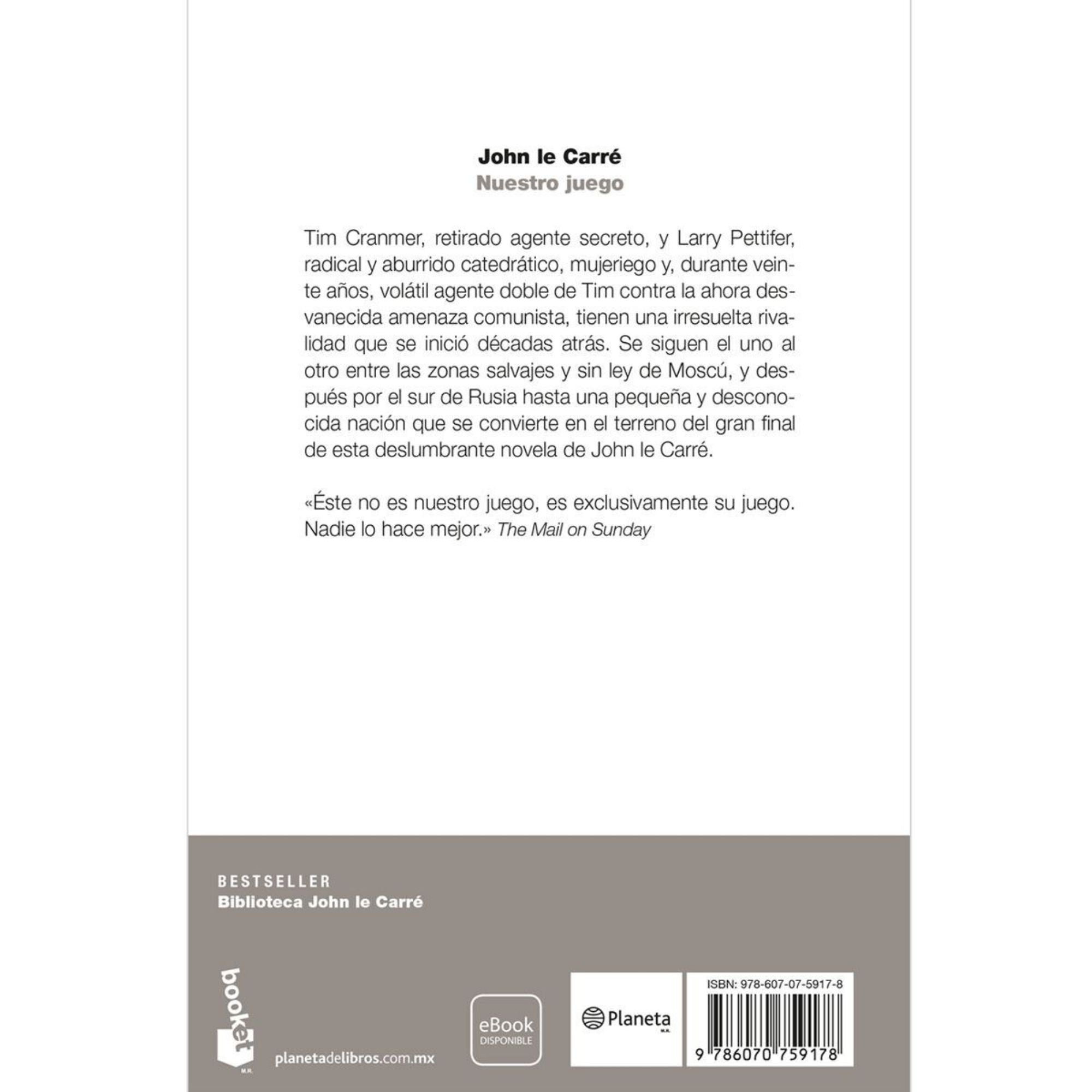 NUESTRO JUEGO — JOHN LE CARRÉ