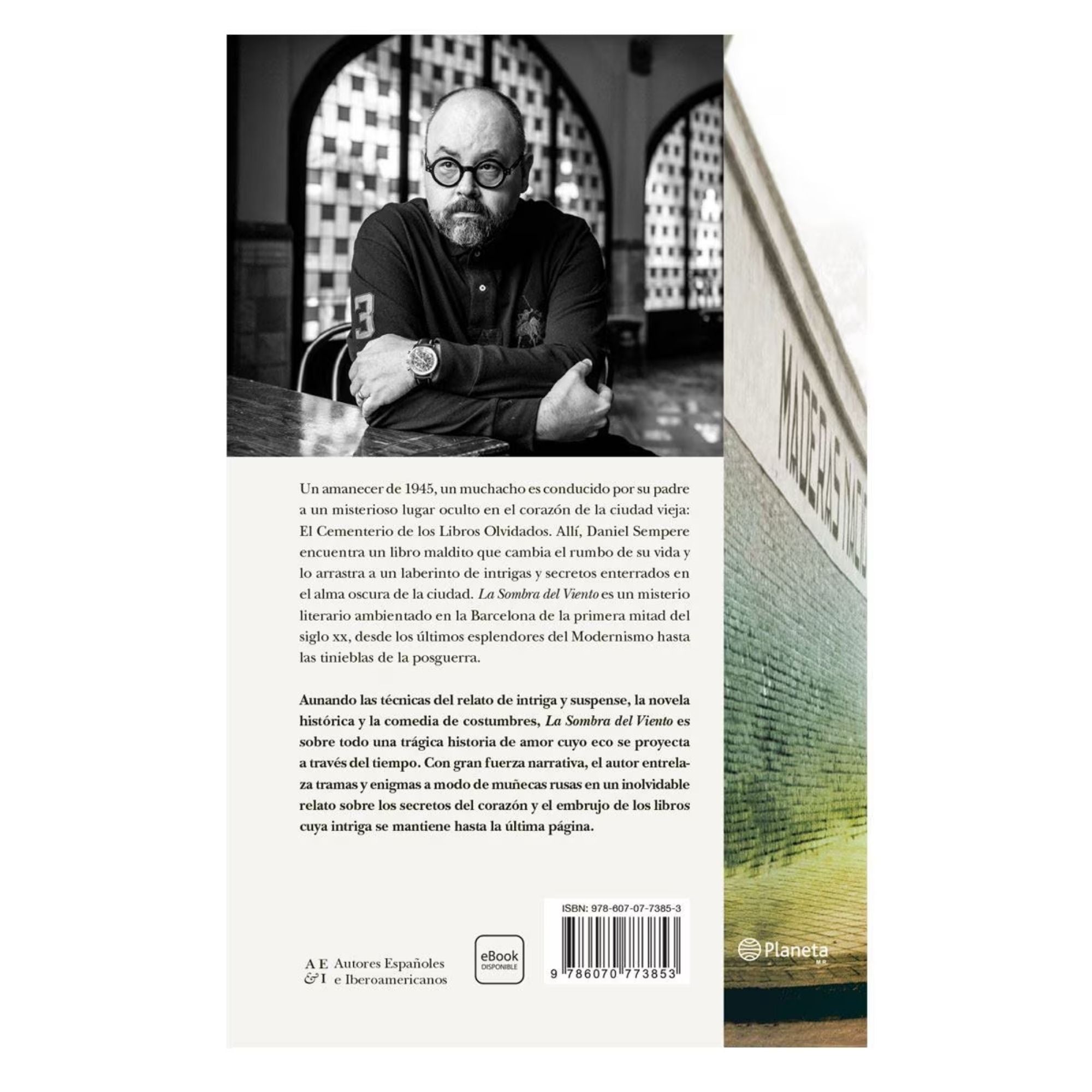 LA SOMBRA DEL VIENTO — CARLOS RUIZ ZAFÓN (TAPA DURA)