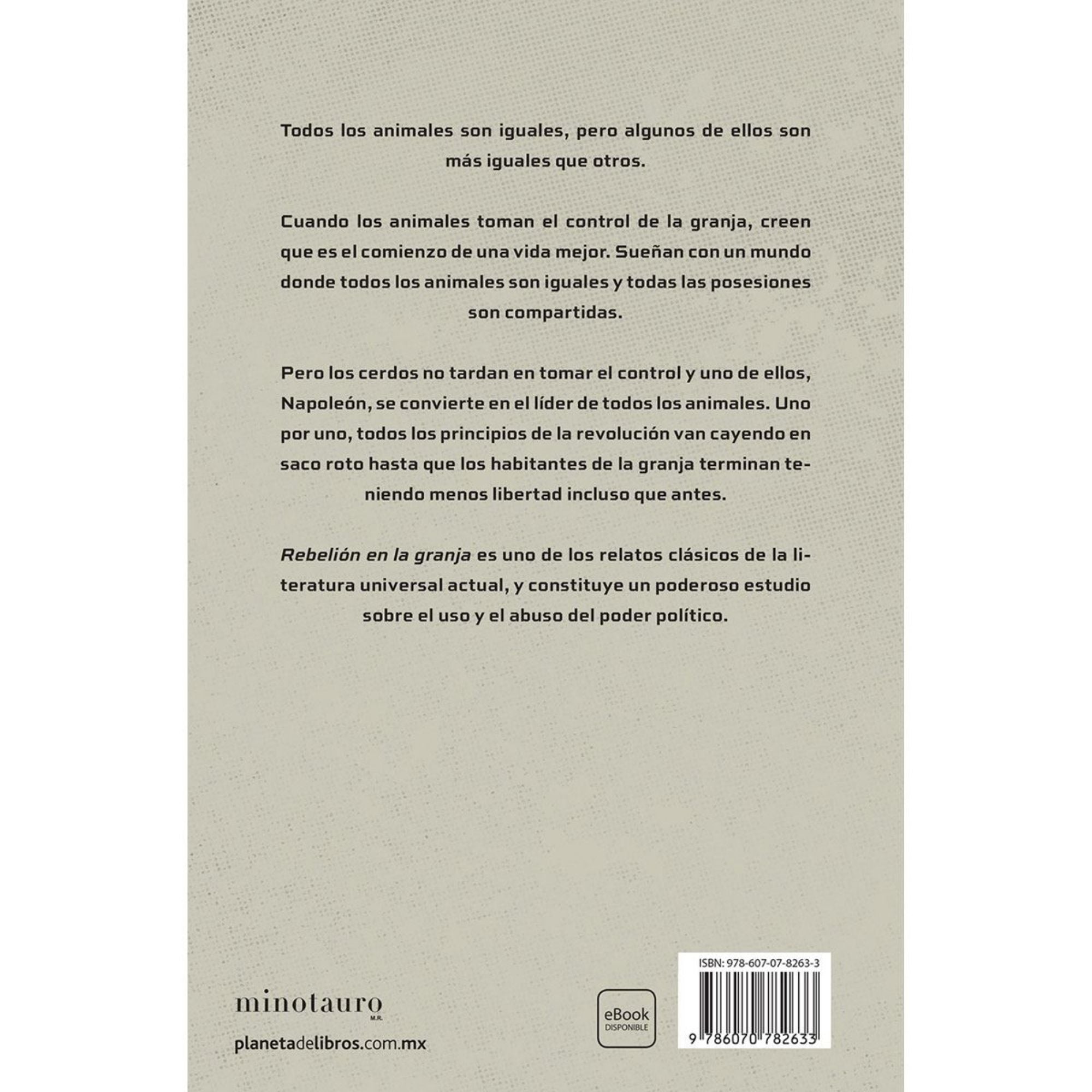 REBELIÓN EN LA GRANJA — GEORGE ORWELL