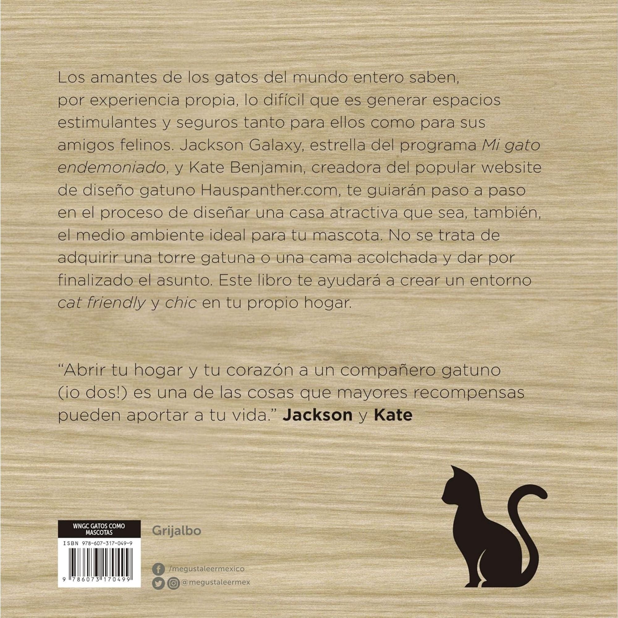 GATIFICACIÓN — JACKSON GALAXY Y KATE BENJAMIN
