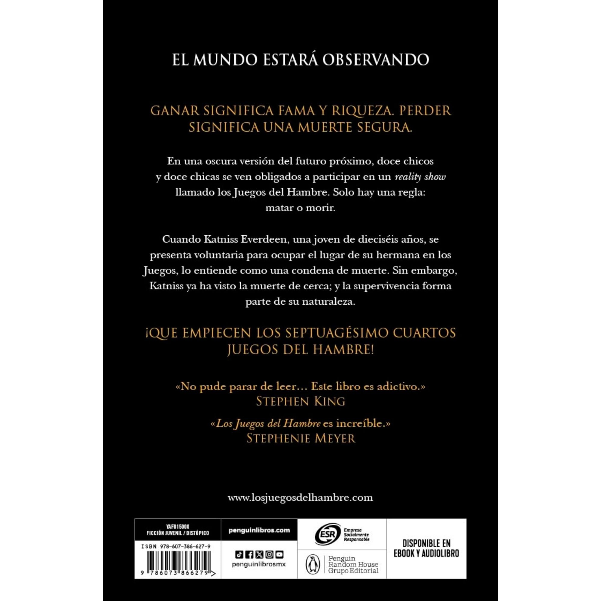 LOS JUEGOS DEL HAMBRE 1 — SUZANNE COLLINS