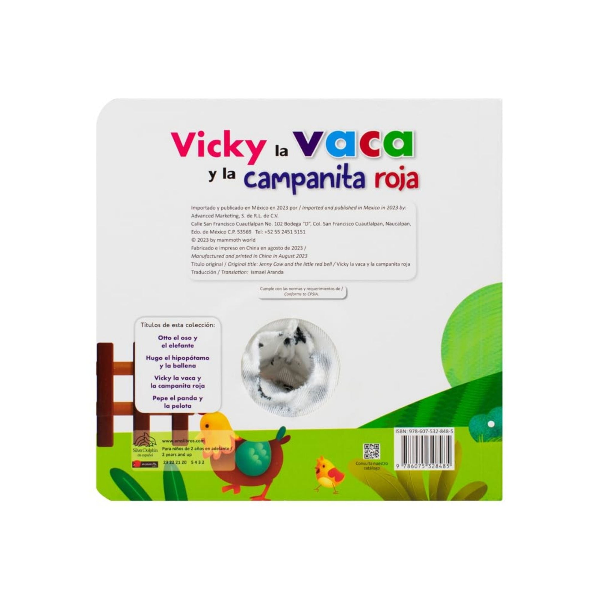 Vicky la Vaca: Relato Táctil con Títere de Tela