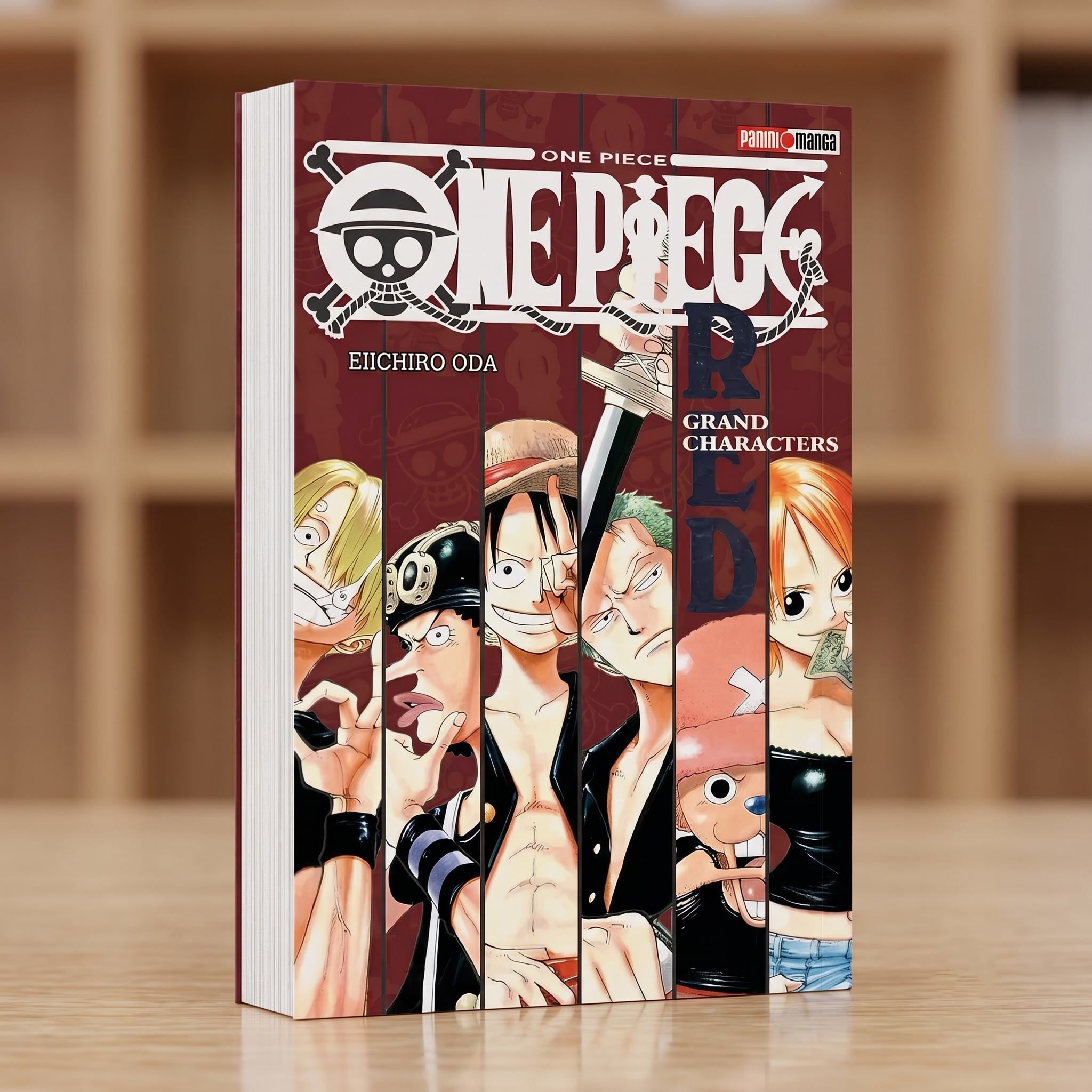 One Piece Red N.1 - Guía Detallada de Personajes y Poderes con Capítulo Romance Dawn en Manga Rojo Sangre