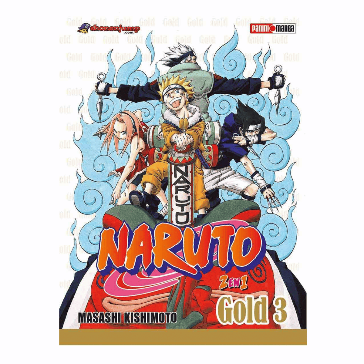 Naruto Gold Edition | Set Volúmenes 1–5