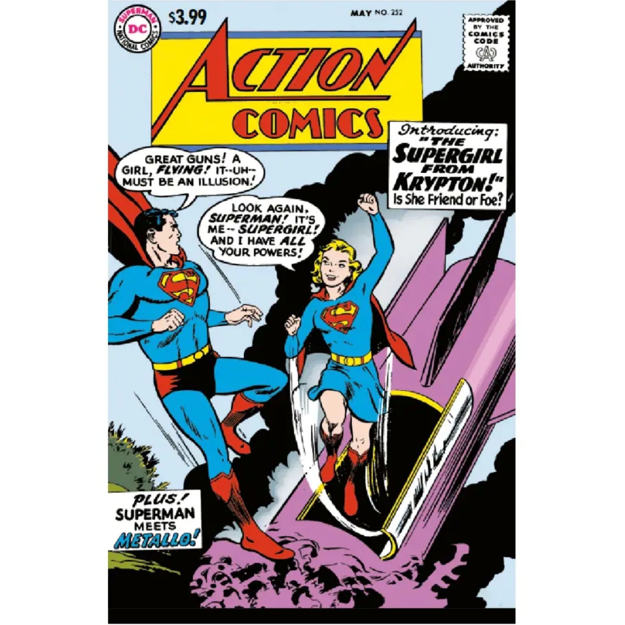 Supergirl (Facsimile): Action Comics