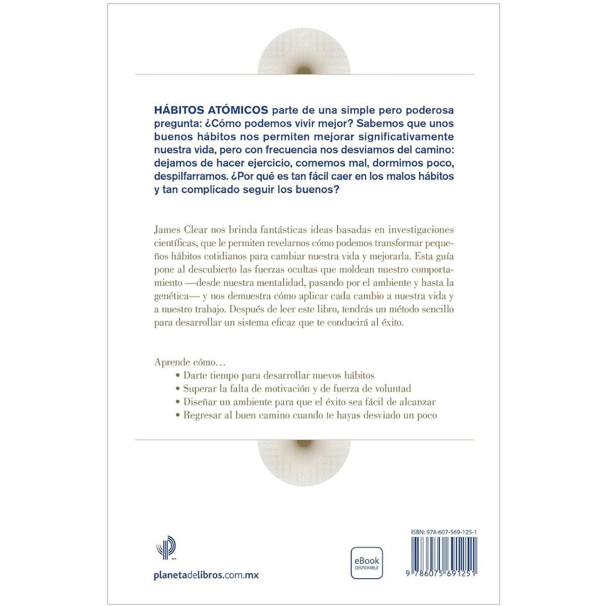 HÁBITOS ATÓMICOS — JAMES CLEAR | EDICIÓN RÚSTICA
