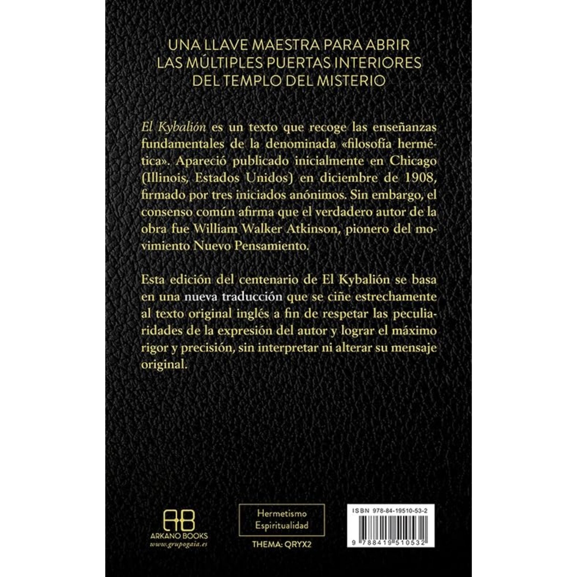 EL KYBALIÓN: FILOSOFÍA HERMÉTICA DE EGIPTO Y GRECIA