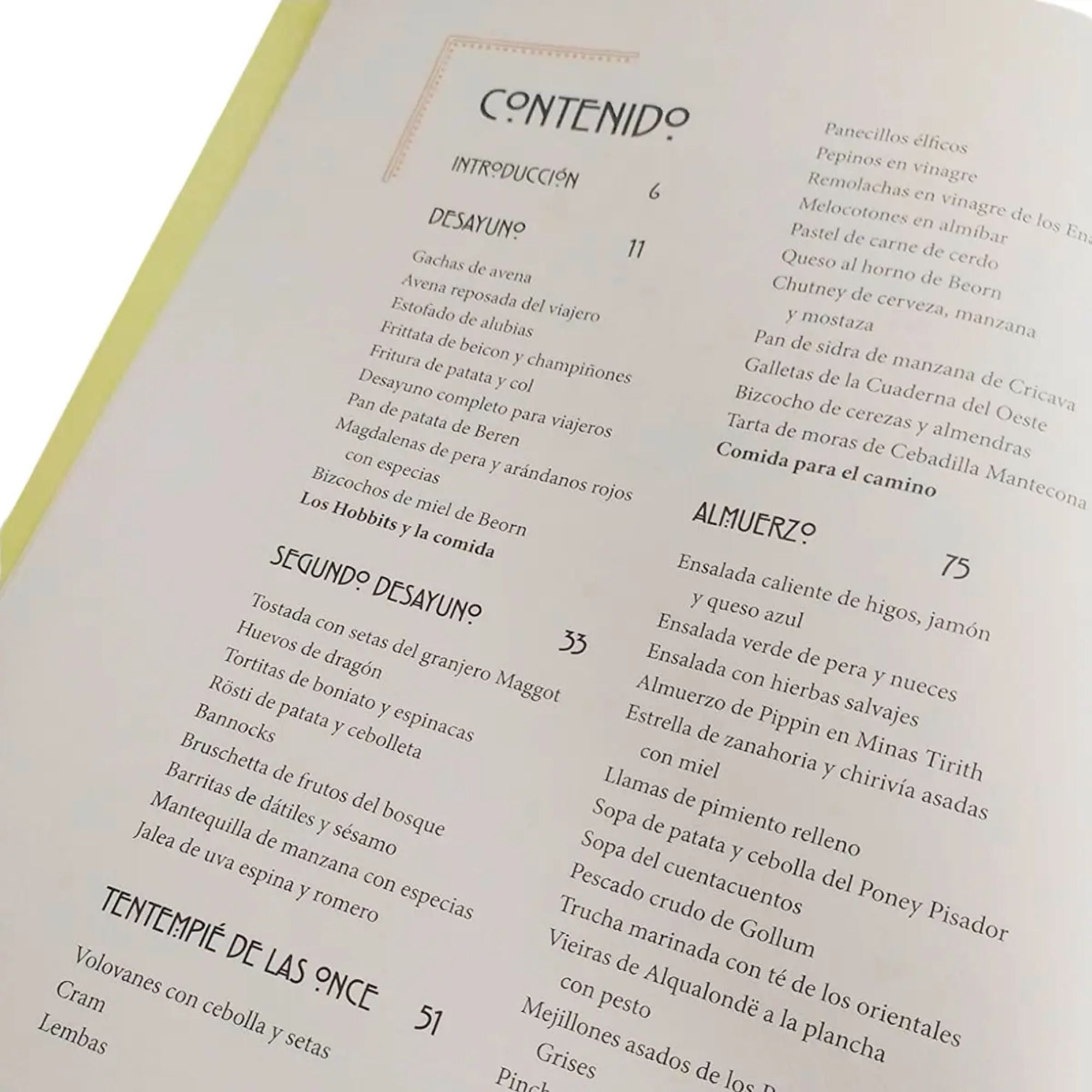RECETAS DEL MUNDO DE TOLKIEN