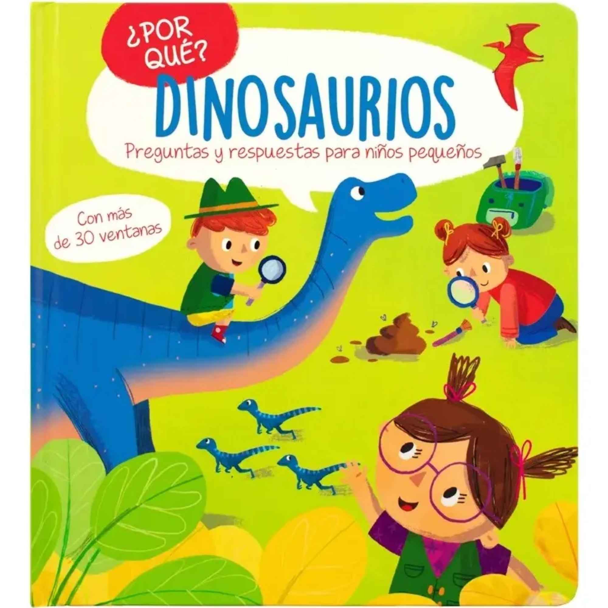 ¿Por qué?: Dinosaurios. Preguntas y respuesta para niños pequeños