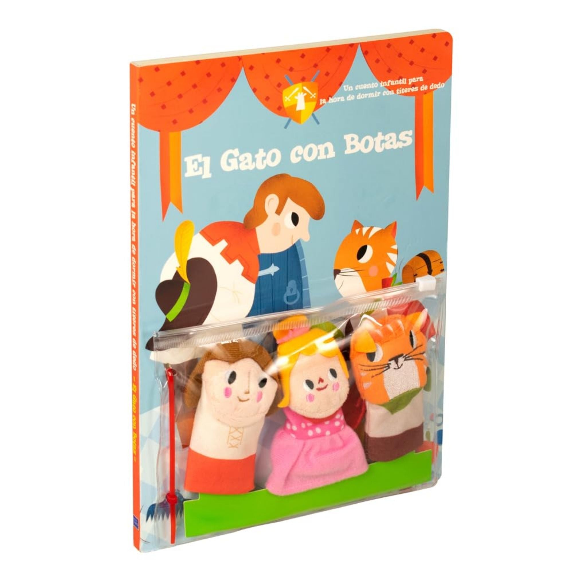El Gato con Botas: Cuento con Títeres de Dedo