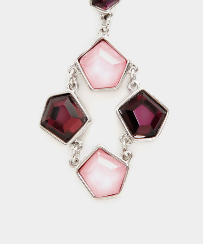Angor - Aretes Dúo de Rubíes
