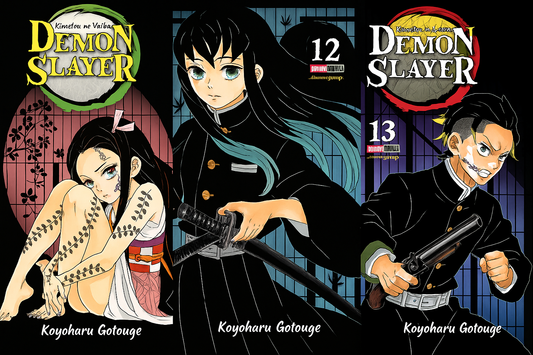 Demon Slayer Manga Pack Tomos 11 al 13