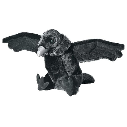 Cuervo de peluche realista 30 cm