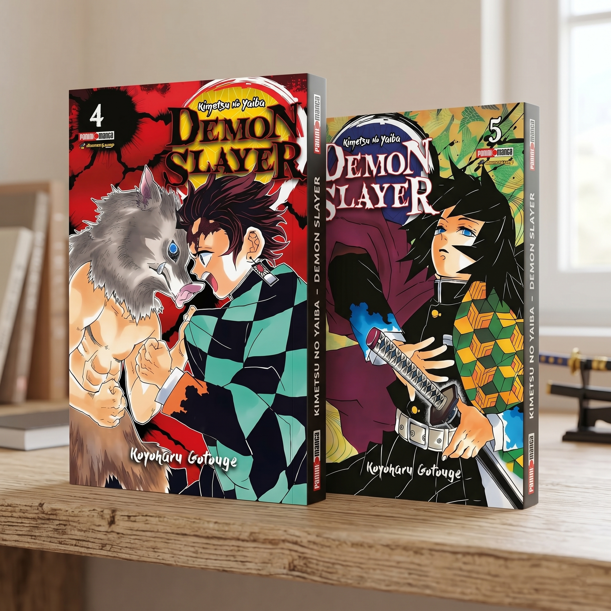 Demon Slayer Manga: Pack Tomos 4 y 5