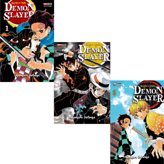 Demon Slayer Manga Pack Tomos 1 al 3