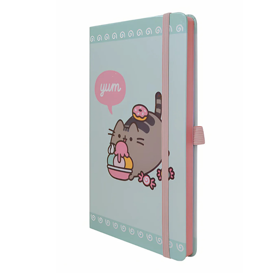 Libreta PUSHEEN YUM. 192 páginas Hojas Rayadas