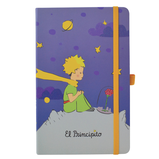Libreta EL PRINCIPITO con ROSA. 160 páginas