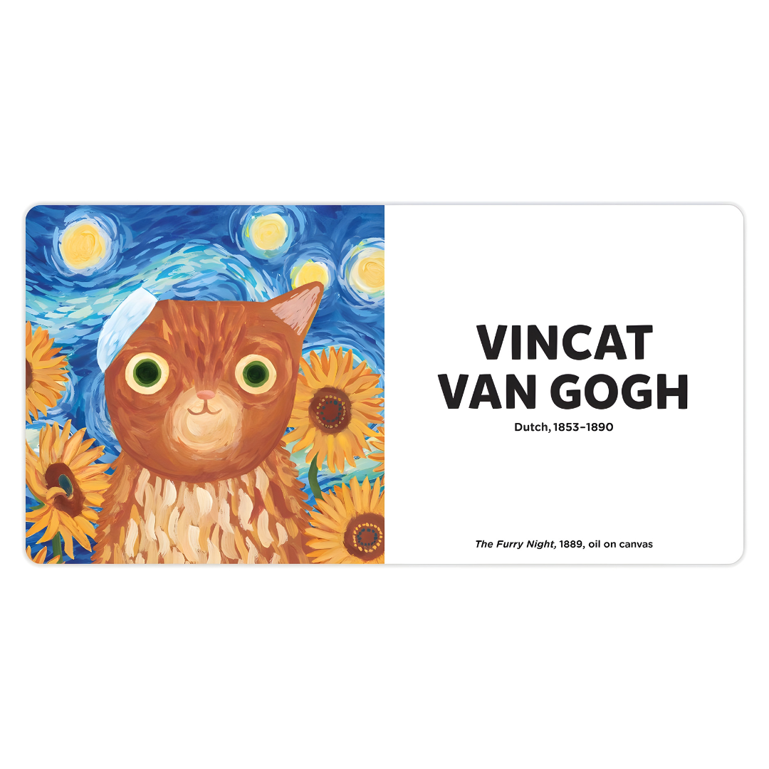 Artsy Cats Board Book