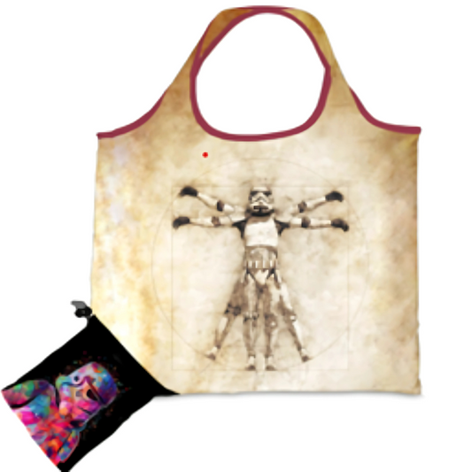 TROOPER VITRUVIO. Bolsa Plegable de Tela
