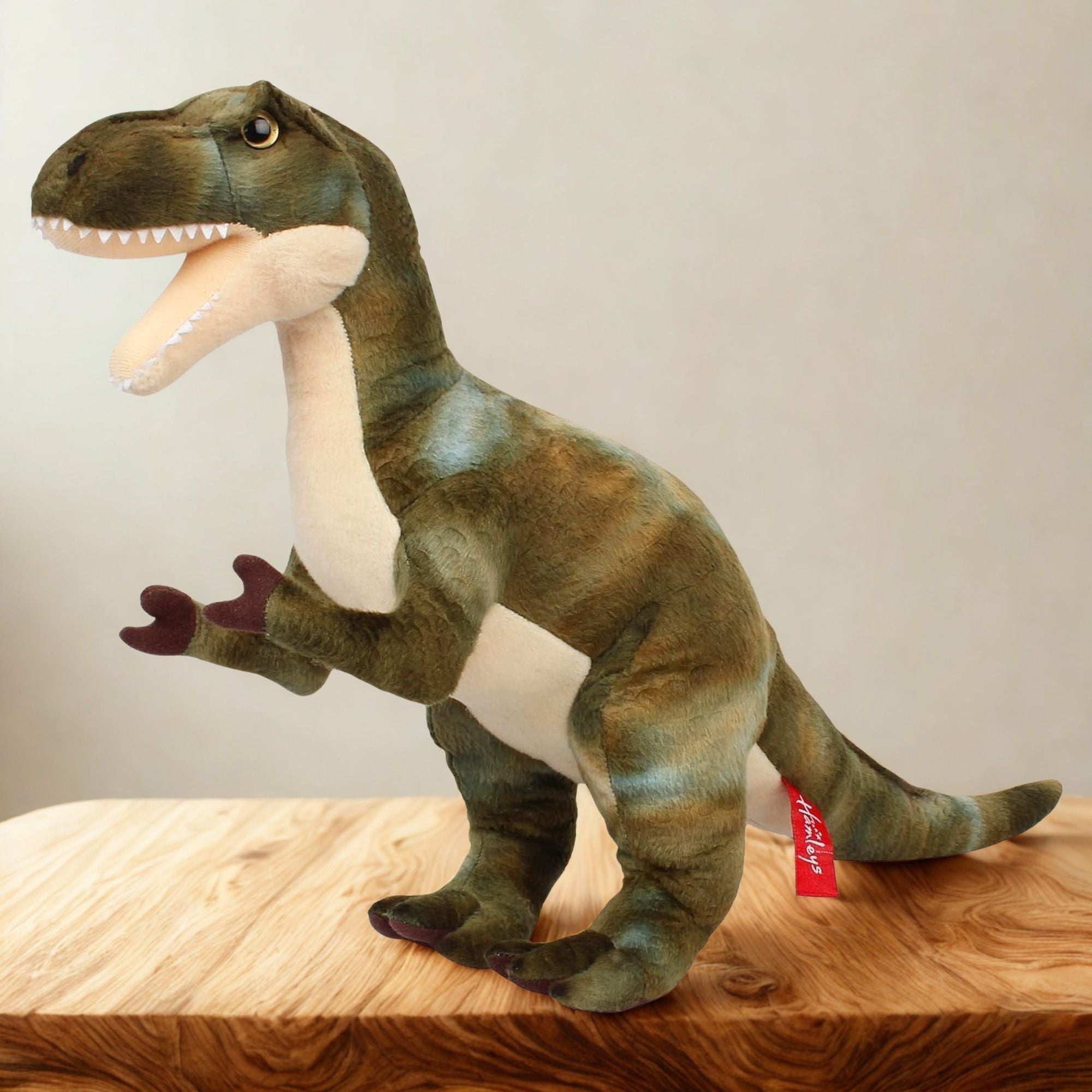 T-REX DINOSAUR PLUSH SOFT TOY — HAMLEYS